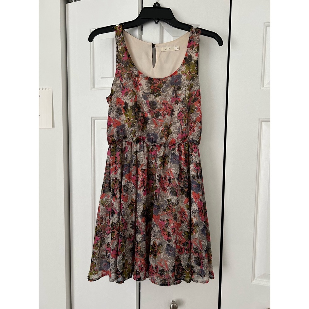 Lush Multicolor Floral Dress
